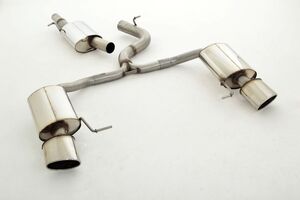 Friedrich Motorsport 76mm Duplex-Anlage f�r Skoda Octavia 5E Limousine & Combi Allrad 1.8l TSI 4x4 132kW ab Bj. 2013 (inkl. Facelift)