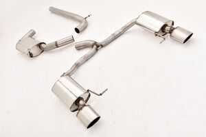 Friedrich Motorsport 76mm Duplex-Anlage f�r Seat Leon 5F ST Cupra Frontantrieb 2.0l TSI 221kW ohne Ottopartikelfilter Bj. 02/2017-06/2018