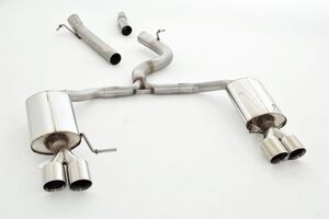 Friedrich Motorsport 76mm Duplex-Anlage f�r Seat Leon 5F ST X-PERIENCE 4Drive 2.0l TDI 110/135kW ab Bj. 10/2014