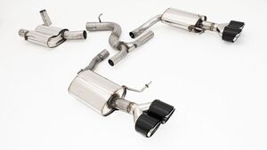 Friedrich Motorsport 76mm Duplexanlage f�r Seat Leon KL ST Cupra 4Drive 2.0l TSI 228kW ab Bj. 02/2021