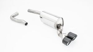 Friedrich Motorsport Sportendschalld�mpfer f�r Skoda Scala 1.5l TSI 110kW ab Bj. 01/2019 Endrohr w�hlbar, Hecksch�rze muss ausgeschnitten werden