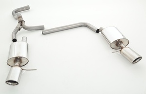 Friedrich Motorsport Duplex-Sportendschalld�mpfer f�r Seat Leon KL ST inkl. FR 1.5l TSI inkl. mHEV 96/110kW Frontantrieb ab Bj. 04/2020 Endrohr w�hlbar, Hecksch�rze muss ausgeschnitten werden