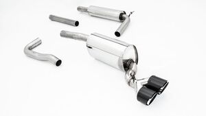 Friedrich Motorsport Gruppe A Anlage f�r Skoda Scala 1.5l TSI 110kW ab Bj. 01/2019 Endrohr w�hlbar, Hecksch�rze muss ausgeschnitten werden