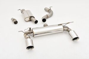 Friedrich Motorsport 76mm Duplex-Anlage mit Klappensteuerung f�r Audi TT 8S Quattro Coupe & Roadster  2.0l TFSI 169kW Bj. 07/2014-06/2018 originale Klappensteuerung kann weiterverwendet werden