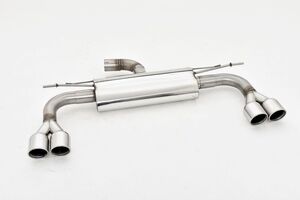 Friedrich Motorsport Duplex-Sportendschalld�mpfer f�r Skoda Karoq NU Frontantrieb 1.5l TSI 110kW mit Verbundlenkerachse ab Bj. 07/2017