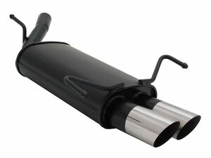 Novus Sportendschalld�mpfer f�r Opel Corsa C (C) 2 x 76mm MS-Design