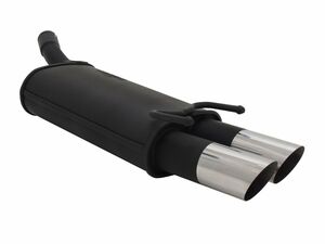 Novus Sportendschalld�mpfer f�r Opel Corsa B (B) 2 x 76mm MS-Design