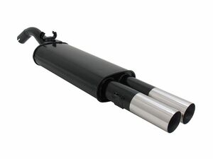 Novus Sportendschalld�mpfer f�r VW Golf II (19E) 2 x 76mm RL-Design