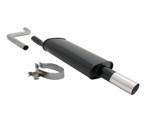 Novus Sportendschalld�mpfer f�r VW Polo II / III (86C) 1 x 76mm RL-Design