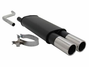 Novus Sportendschalld�mpfer f�r VW Polo II / III (86C) 2 x 90mm