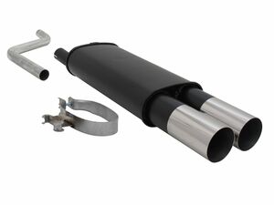 Novus Sportendschalld�mpfer f�r VW Polo II / III (86C) 2 x 90mm RL-Design