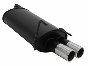 Novus Sportendschalld�mpfer f�r Mercedes C-Klasse (W202) 2 x 76mm