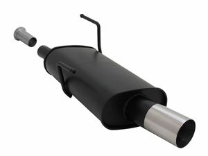Novus Sportendschalld�mpfer f�r Peugeot 206CC 1 x 76mm RL-Design