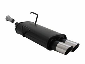 Novus Sportendschalld�mpfer f�r Peugeot 206CC 2 x 76mm MS-Design