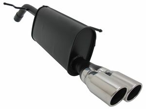 Novus Sportendschalld�mpfer f�r Peugeot 207 (WA/WC) 2 x 76mm SR-Design