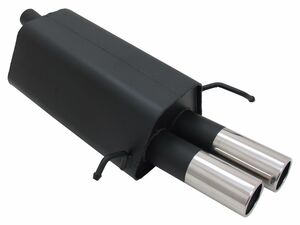 Novus Sportendschalld�mpfer f�r Mercedes CLK-Klasse (W209) 2 x 76mm