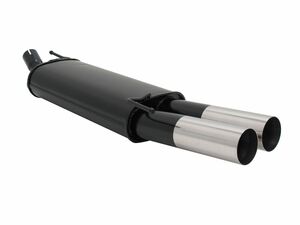 Novus Sportendschalld�mpfer f�r VW Golf III Cabrio (1EXO) 2 x 76mm RL-Design