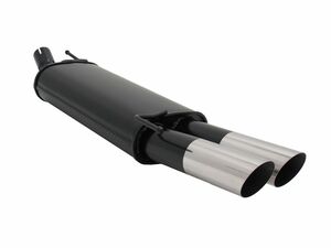 Novus Sportendschalld�mpfer f�r VW Golf IV Cabrio (1E7) 2 x 76mm MS-Design