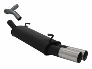 Novus Sportendschalld�mpfer f�r Seat Ibiza (6L) 2 x 76mm RL-Design