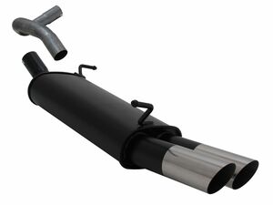 Novus Sportendschalld�mpfer f�r Seat Ibiza (6L) 2 x 76mm MS-Design