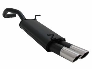 Novus Sportendschalld�mpfer f�r Seat Ibiza (6L) 2 x 76mm SR-Design