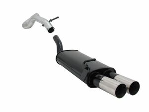 Novus Sportendschalld�mpfer f�r VW Golf IV (1J) 2 x 76mm RL-Design