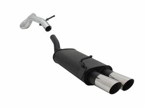 Novus Sportendschalld�mpfer f�r VW Golf IV (1J) 2 x 76mm MS-Design