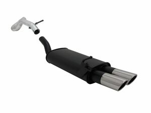 Novus Sportendschalld�mpfer f�r Audi A3 (8L) 2 x 76mm SR-Design