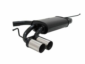 Novus Sportendschalld�mpfer f�r VW Golf VI (1K) 2 x 76mm RL-Design