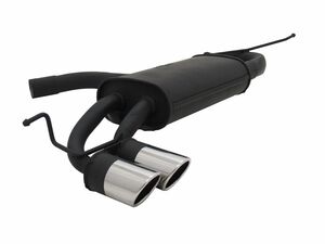 Novus Sportendschalld�mpfer f�r VW Golf V Plus (1K) 2 x 76mm SR-Design