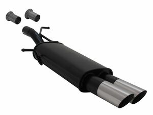 Novus Sportendschalld�mpfer f�r Citroen C4 Coupe 2 x 76mm MS-Design