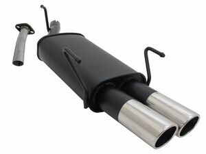 Novus Sportendschalld�mpfer f�r Opel Astra G Caravan (G/T98) 2 x 76mm SR-Design