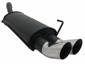 Novus Sportendschalld�mpfer f�r Opel Astra H (A-H) 2 x 76mm DTM