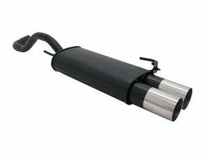 Novus Sportendschalld�mpfer f�r VW Polo IV (6N/6N2)Facelift 2 x 90mm RL-Design