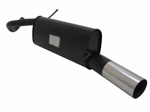 Novus Sportendschalld�mpfer f�r VW Polo 6R (6R) 1 x 90mm RL-Design