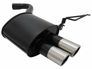 Novus Sportendschalld�mpfer f�r BMW E90 / E91 (390L) 2 x 76mm SR-Design