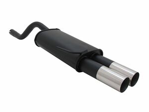 Novus Sportendschalld�mpfer f�r Renault Clio II (BB0/CB0) 2 x 76mm RL-Design