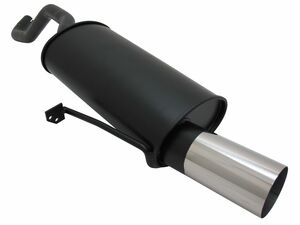 Novus Sportendschalld�mpfer f�r Renault Clio III (BR0/CR0) 1 x 90mm RL-Design