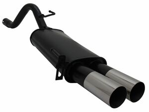 Novus Sportendschalld�mpfer f�r Fiat Grande Punto 2 x 76mm RL-Design