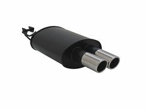 Novus Sportendschalld�mpfer f�r BMW E39 Limousine (E39) 2 x 76mm SR-Design