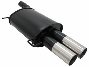 Novus Sportendschalld�mpfer f�r BMW E60 Limousine (E60) 2 x 76mm RL-Design