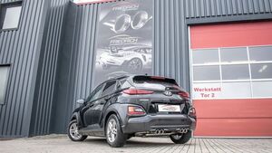 Friedrich Motorsport Duplex-Sportendschalld�mpfer f�r Hyundai KONA (OS) Frontantrieb 1.0l T-GDI 88kW Bj. 06/2018-11/2020