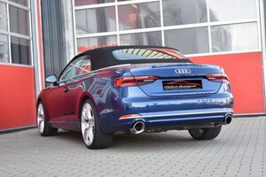 Friedrich Motorsport 76mm Duplex-Sportendschalld�mpfer f�r Audi A5 B9 (F5/B8) Quattro Coupe & Cabrio 45 TFSI 180kW Bj. 10/2018-06/2020