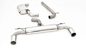 Friedrich Motorsport 76mm Duplexanlage f�r VW Golf VIII GTI Performance / TCR Frontantrieb 2.0l TSI 180kW ab Bj. 08/2020