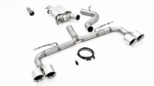 Friedrich Motorsport 76mm Duplex-Anlage mit originaler Klappensteuerung f�r VW T-ROC R (A1) 4motion 2.0l TSI 221kW ab Bj. 08/2019