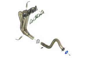 TeZet F�cherkr�mmer f�r CITROEN XSARA 1.6l 16V, 100/110PS, Motor: NFU Bj. 2000-