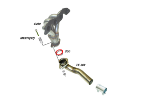 TeZet F�cherkr�mmer f�r HONDA CIVIC SPORT VTEC 1.6I 16V, 110PS, Motor: D16V1 Bj. 2004-