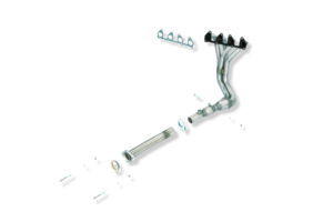 TeZet F�cherkr�mmer f�r OPEL CALIBRA 2.0I 8V 115PS, Motor: C20NE Bj. 03/1990-07/1997