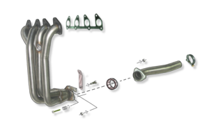 TeZet F�cherkr�mmer f�r OPEL CORSA B 1.4I 8V Bj. -1993