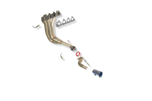 TeZet F�cherkr�mmer f�r OPEL CORSA C 1.4I 16V 90PS, Motor: Z14XE Bj. 2000-